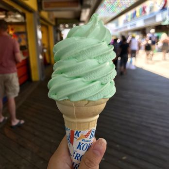 Kohr Bros - a hand holding an ice cream cone - Ice Cream & Frozen Yogurt Near Me - Ocean City, Maryland Kohr Bros - a hand holding an ice cream cone - Ice Cream & Frozen Yogurt Near Me - Ocean City, Maryland