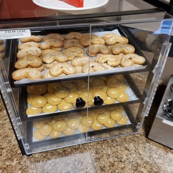 Asian Buffet - a variety of donuts in a display case - Chinese Near Me - Boone, Iowa