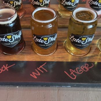 The Craftroom - Beer flight - Cideries Near Me - Albuquerque, New Mexico