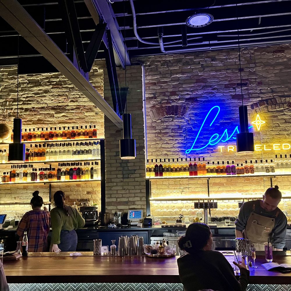 Less Traveled - view of bar - Cocktail Bars Near Me - Grand Rapids, Michigan Less Traveled - view of bar - Cocktail Bars Near Me - Grand Rapids, Michigan
