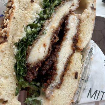 Mitch's Downtown - CHICKEN CAESAR CUTLET - Bagels Near Me - Coral Springs, Florida