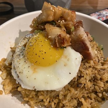Underground Hall - Pork belly fried rice - Food Court Near Me - Houston, Texas