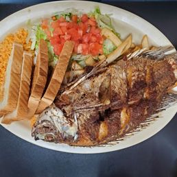 Fried tilapia