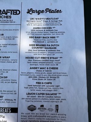 Menu photo 5 Lancaster Brewing Company Harrisburg, PA