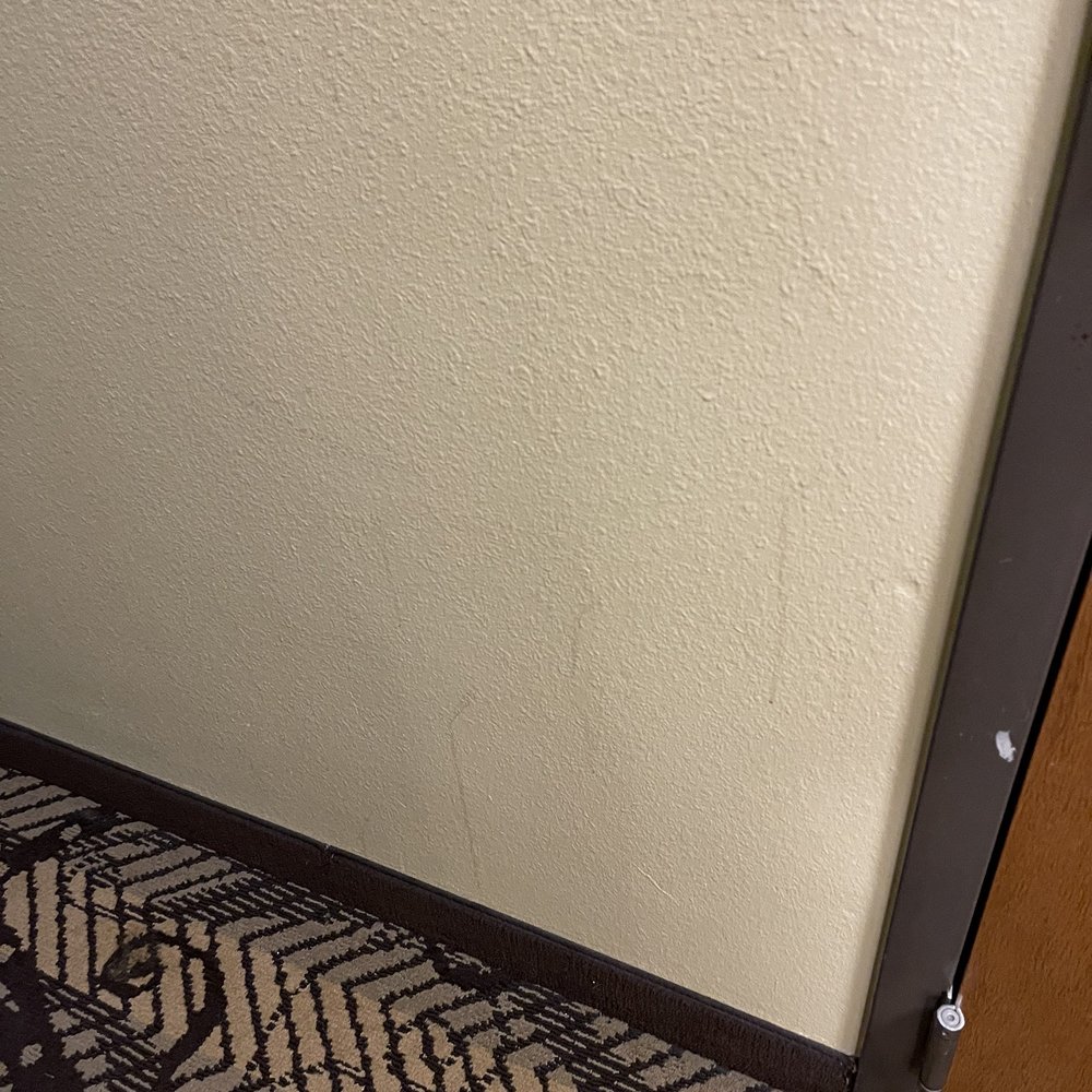 Stains on the wall - just wipe it off! Stains on the wall - just wipe it off!