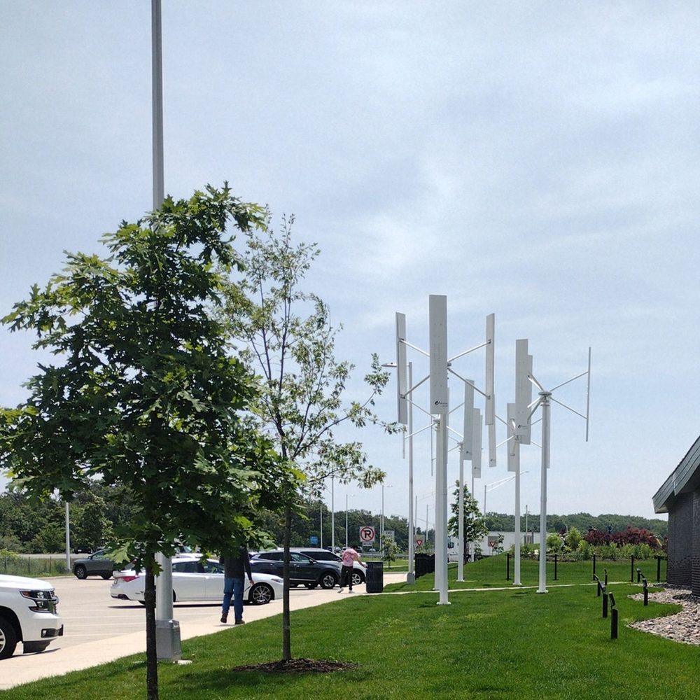 Kankakee Rest Area Southbound - wind engines - Rest Stops Near Me - De Motte, Indiana