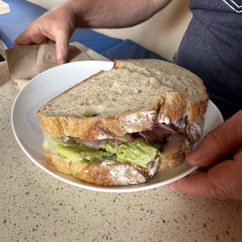 Con Pane Rustic Breads & Cafe - Roast Seasoned Roast Beef sandwich - Bakeries Near Me - San Diego, California Con Pane Rustic Breads & Cafe - Roast Seasoned Roast Beef sandwich - Bakeries Near Me - San Diego, California