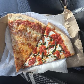Espresso Pizzeria - two slices of pizza - Pizza Near Me - Brooklyn, New York