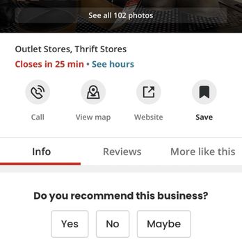 The Hanger Outlet - Your hours are WRONG. Change them ASAP. - Outlet Stores Near Me - Costa Mesa, California The Hanger Outlet - Your hours are WRONG. Change them ASAP. - Outlet Stores Near Me - Costa Mesa, California