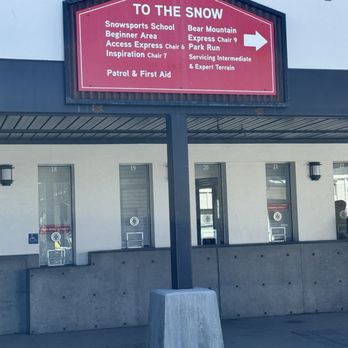 Big Bear Mountain Resort - Ticket area - Ski Schools Near Me - Big Bear Lake, California