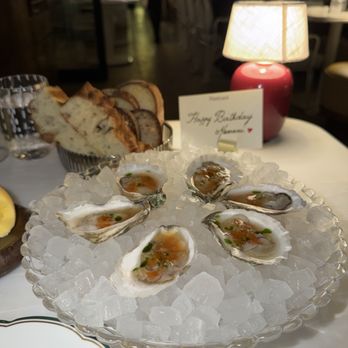 Mamani - Murder point oysters - French Near Me - Dallas, Texas