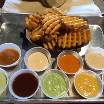 Heritage Eats - Try every single sauce with the fries nom nom - Salad Near Me - Napa, California Heritage Eats - Try every single sauce with the fries nom nom - Salad Near Me - Napa, California