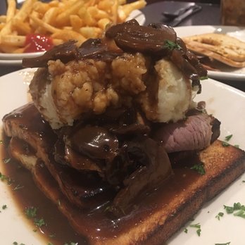 Zaftigs Delicatessen - Hot roast beef sandwich with mashed potatoes and mushroom gravy on Halle Challah Bread. - Delis Near Me - Natick, Massachusetts Zaftigs Delicatessen - Hot roast beef sandwich with mashed potatoes and mushroom gravy on Halle Challah Bread. - Delis Near Me - Natick, Massachusetts