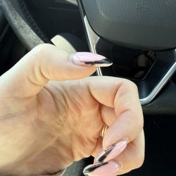 Art of Nails - Half the color is gone on the sides and the front