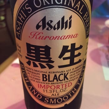Ninja Sushi - Reason #5 to love this place: dark Japanese beer. Goes good with the beef teriyaki (or anything lol ) - Sushi Bars Near Me - Walnut, California