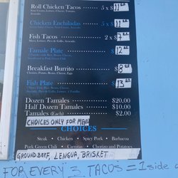 El Rincon Chilango - Menu
