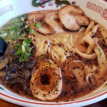 Yaraku Ramen - Black garlic shoyu ramen - Ramen Near Me - Edison, New Jersey Yaraku Ramen - Black garlic shoyu ramen - Ramen Near Me - Edison, New Jersey