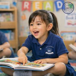 Baby University NCA Bilingual - Private School Las Vegas K-5th - Reading creates confident learners.