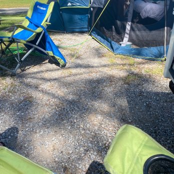 Meaher State Park - Gravel all over camp pad - Parks Near Me - Spanish Fort, Alabama Meaher State Park - Gravel all over camp pad - Parks Near Me - Spanish Fort, Alabama