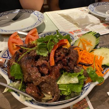 President Thai - President's BBQ Beef Lunch Special - Thai Near Me - Pasadena, California