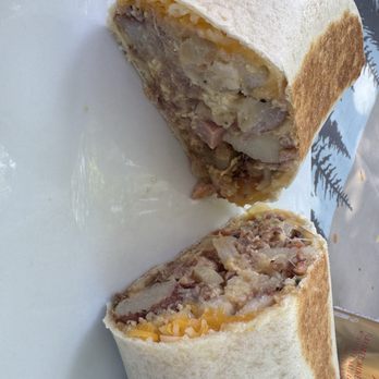 Outlaw Coffee Cafe - Outlaw 3 meat burrito - Coffee & Tea Near Me - Verdi, Nevada