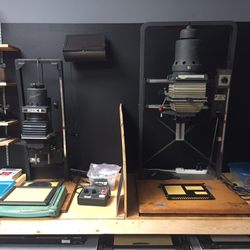 The Asheville Darkroom - Black and white enlargers for 35mm to large format film.