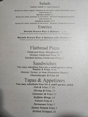 Menu photo 1 Spacebar La Mesa, CA Menu photo 1 Spacebar La Mesa, CA