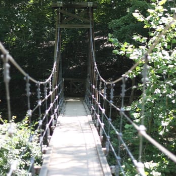 Eno River State Park - the suspension bridge (credit Ellen C.) - Parks Near Me - Durham, North Carolina