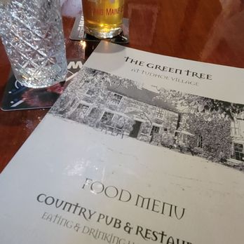 Green Tree - A cold pint and a nice vodka tonic as we review the menu . - Pubs Near Me
