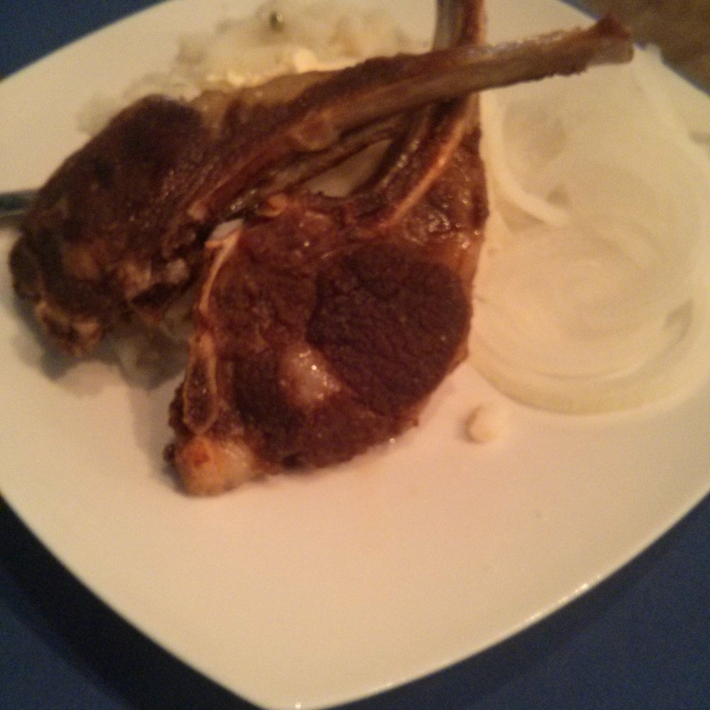 Samarkand Restaurant - Grilled lamb chops with potatoes and onion. - Russian Near Me - Phoenix, Arizona Samarkand Restaurant - Grilled lamb chops with potatoes and onion. - Russian Near Me - Phoenix, Arizona