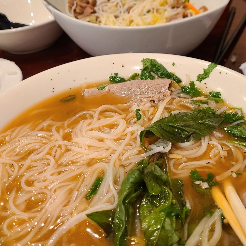 Vermicelli and Pho (Eye round and brisket).