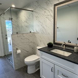 Aaron Baxter Tile - Hall Bath