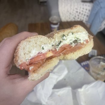 Yeastie Boys - Lox on an sesame bagel - Breakfast & Brunch Near Me - Studio City, California Yeastie Boys - Lox on an sesame bagel - Breakfast & Brunch Near Me - Studio City, California