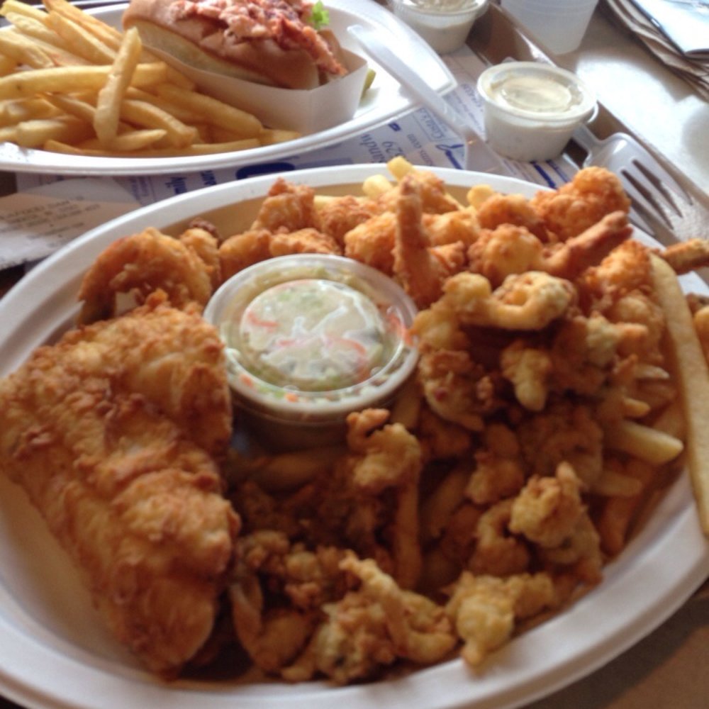 Seafood Sam's - Fried platter worth the money! - Seafood Near Me - Sandwich, Massachusetts Seafood Sam's - Fried platter worth the money! - Seafood Near Me - Sandwich, Massachusetts