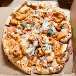 Tikka Shack Indian Grub - Chicken Tikka Pizza
