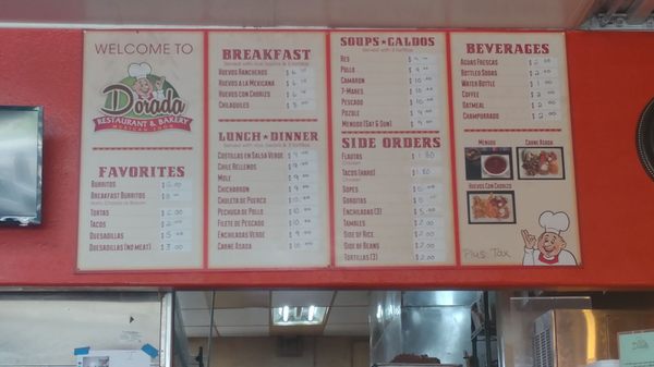 Menu photo 5 Dorada Restaurant & Bakery Garden Grove, CA Menu photo 5 Dorada Restaurant & Bakery Garden Grove, CA