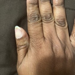 Blue Sky Nail Salon - SNS removal.