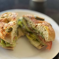 The Posh Bagel - Jalapeño bagle