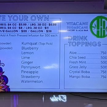 Vita Cane - Juice Bars & Smoothies Near Me - Alhambra, California