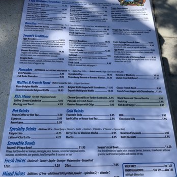 Swami's Cafe - Menu - Juice Bars & Smoothies Near Me - Carlsbad, California Swami's Cafe - Menu - Juice Bars & Smoothies Near Me - Carlsbad, California