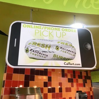 California Tortilla - Order pick up station - Mexican Near Me - Frederick, Maryland