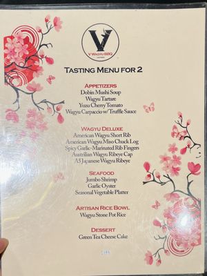 Menu photo 4 V Wagyu BBQ Lake Forest, CA Menu photo 4 V Wagyu BBQ Lake Forest, CA