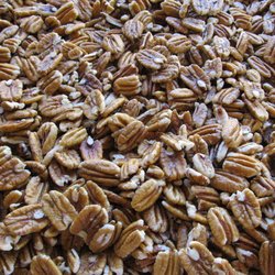 Pawnee Pecans ready for bagging. An early season peacan ready for your Holiday Delights. Abilene Pecan 325-370-1022