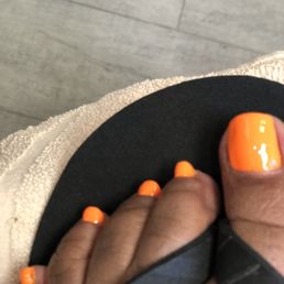 Loved my pedicure. My feet are super soft!