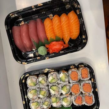 Tokyo Mandarin - two trays of sushi and rolls - Chinese Near Me - Glassboro, New Jersey Tokyo Mandarin - two trays of sushi and rolls - Chinese Near Me - Glassboro, New Jersey
