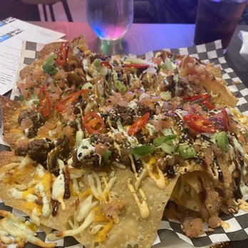 The Social Bar & Lounge - Hoisin beef nachos Hot damn these were good - Lounges Near Me - Pickering, Ontario