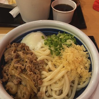 Marugame Udon - Nikutama Udon - Japanese Near Me - Costa Mesa, California