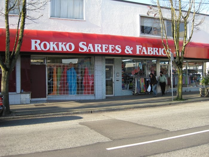 Rokko Sarees & Fabrics 24 Reviews Fabric Stores 6201 Fraser St