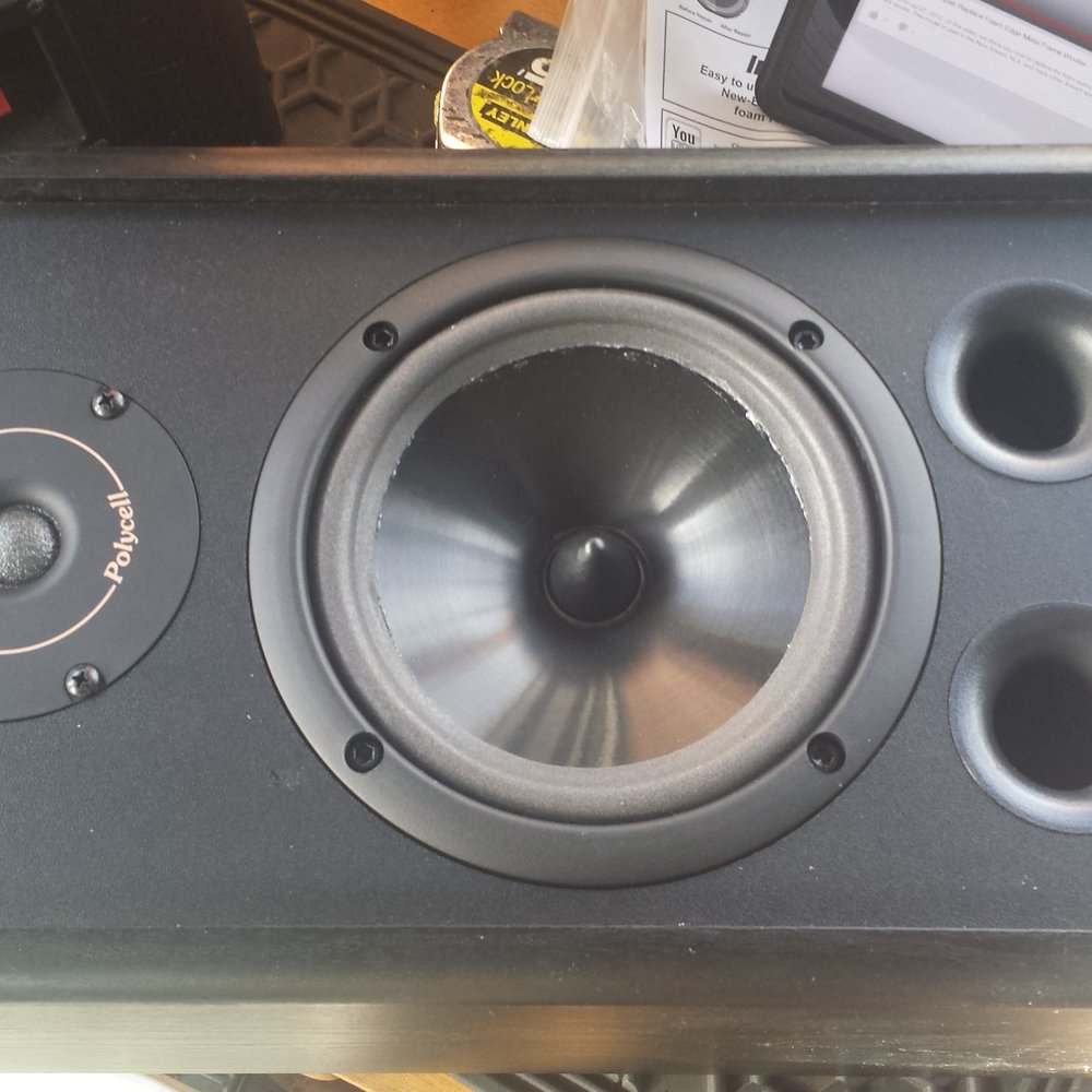 Simply Speakers - Infinity RS-325 after self-install Simply Speakers foam surround kit. - High Fidelity Audio Equipment Near Me - St. Petersburg, Florida Simply Speakers - Infinity RS-325 after self-install Simply Speakers foam surround kit. - High Fidelity Audio Equipment Near Me - St. Petersburg, Florida
