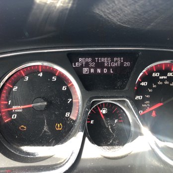 Jiffy Lube - Engine light and low tire pressure light- my receipt states both front a rear tires are at 35 psi - Oil Change Stations Near Me - Bentonville, Arkansas Jiffy Lube - Engine light and low tire pressure light- my receipt states both front a rear tires are at 35 psi - Oil Change Stations Near Me - Bentonville, Arkansas